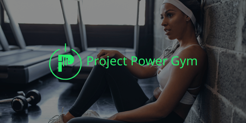 a woman recovering from her treadmill workout