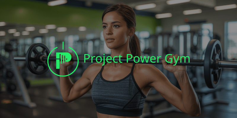 Woman performing strength training at Project Power Gym in O’Fallon MO using premium gym equipment in supportive environment