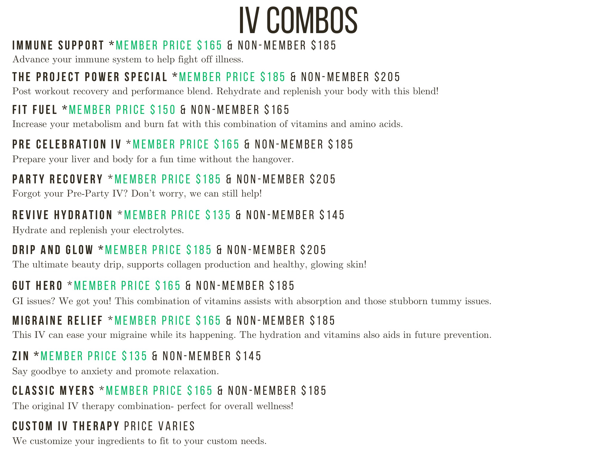 Iv Project IV Therapy | Project Power Gym | O’Fallon, MO